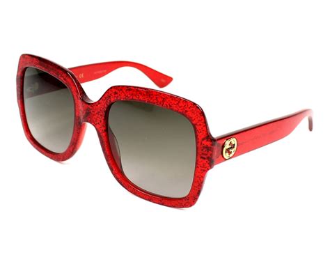 red gucci sunglasses|unisex red gucci sunglasses.